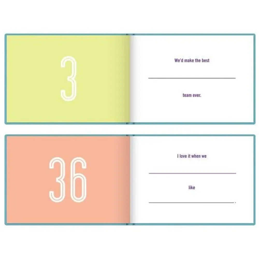 What I Love About Us, Paperback by Knock Knock, Brand New, Free shipping...